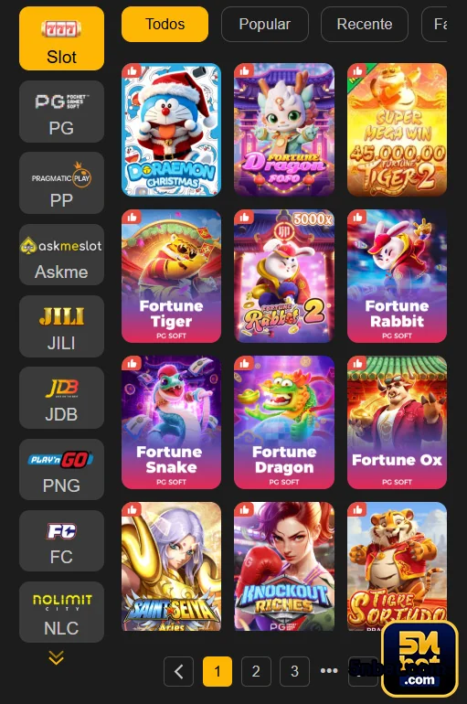 Jogador desfrutando de slots emocionantes online